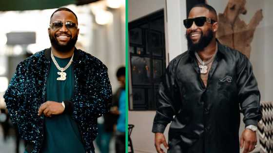 Netizens react to video of Cassper Nyovest and his wife dancing: "Well they got dance moves"