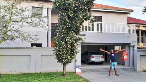 Man celebrates purchasing 2nd crib, Mzansi excitedly applauds: "Boys with mansions are beautiful"
