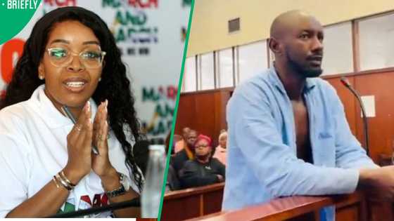 Jacinta Ngobese Zuma reacts after Burundian pastor accused of stabbing SA woman appears in court