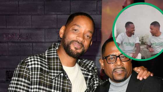 Will Smith and Martin Lawrence lookalikes in TikTok video have Mzansi cracking jokes: "Bengithi iBad Boyz"