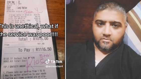 Furious man says he was robbed after restaurant charged him 10% for a tip on his bill, sparks online debate