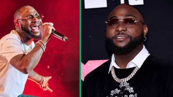 Davido landed in South Africa, Mzansi fired up by video of Afrobeats star at airport using Maybach