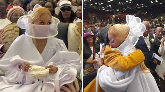 Mampintsha's funeral: Babes Wodumo gives moving speech and forgives her mother-in-law