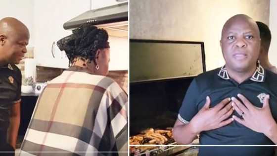 Man who complained about pap and Nkomazi in December gets his wish as family prepares hearty meal and braai