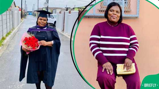 “I’m a man, but I’m crying”: SA touched by lady’s story of being first graduate at home