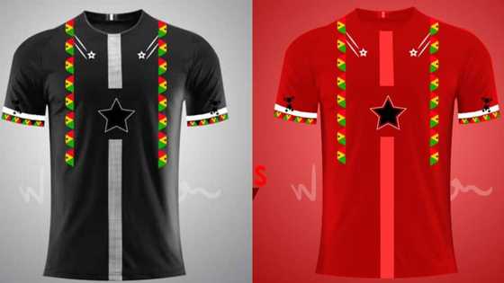 Designer creates beautiful Black Stars jerseys ahead of AFCON & World Cup