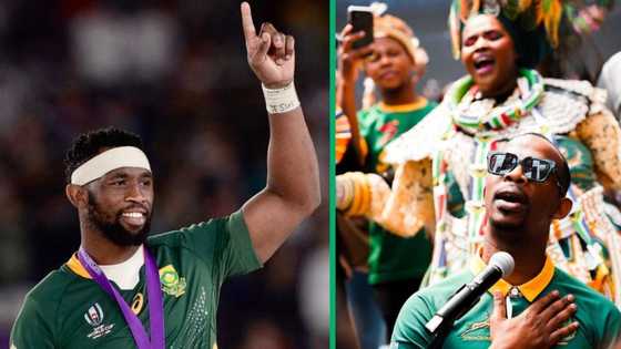 RWC: Springbok Siya Kolisi shows off twerking skills to Zakes Bantwini's 'Osama' in hilarious video