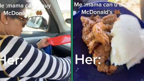Pedi woman asks mom for McDonald's, gets pap and chicken necks instead; Mzansi shares similar stories