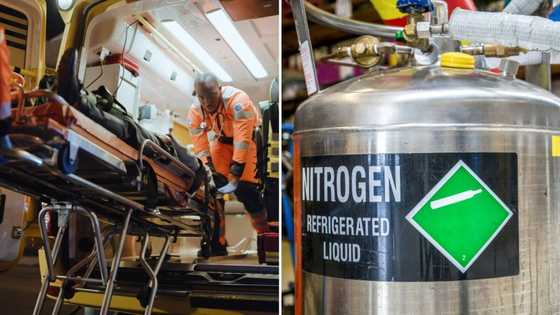 27-Year-old factory worker suffers major burns after falling into nitrogen storage tank in Benoni