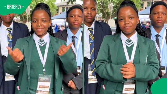 "Beauty with brains": Deaf KZN top achiever's reaction to matric results moves Mzansi