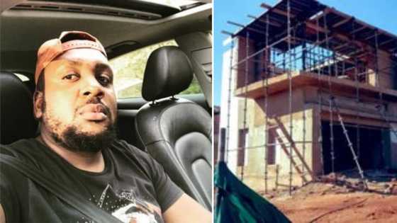 Talented man wows people of Mzansi with pics of a lush home that he built: “Amazing architectural design”