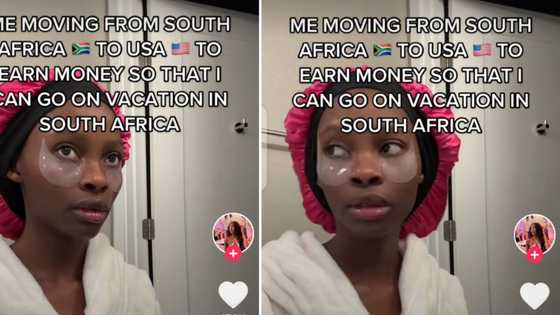 South African TikTokker says she moved to the US to make money to vacay in SA, Mzansi agrees with her logic