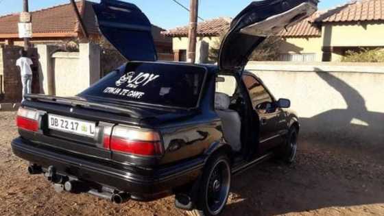 Lamborghini Corolla: Man spends R100 000 to pimp old Toyota