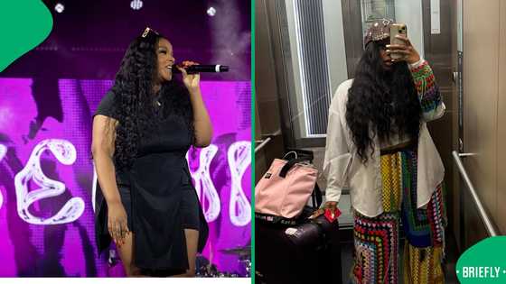 Singer Shekhinah shares priceless moments in Mumbai: Photos