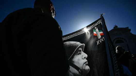 Mussolini supporters mark 'March on Rome' centenary