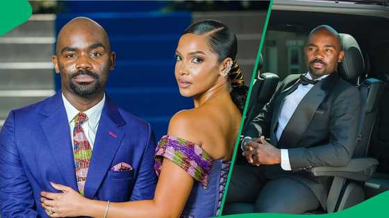 Dr Musa Mthombeni addresses claims he cheated on Liesl Laurie during boys trip