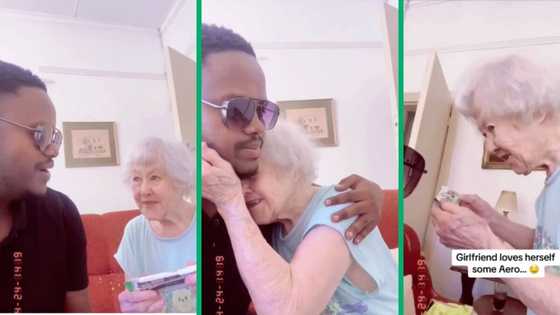 Man visits elderly friend after first night alone in 18 years in TikTok video, friendship touches SA