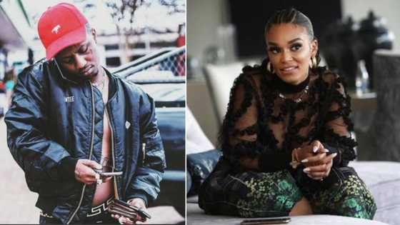 Pearl Thusi lets Emtee know she's a huge fan, claims all 4 of his albums are equally dope