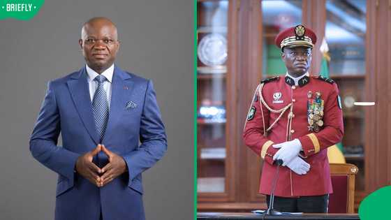 "Beautiful scene": Young gent secures job after handing CV to Gabon president in Instagram video