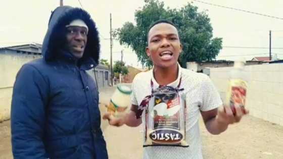 2 Budding rappers freestyle about food in TikTok video leaves Mzansi dead with laughter