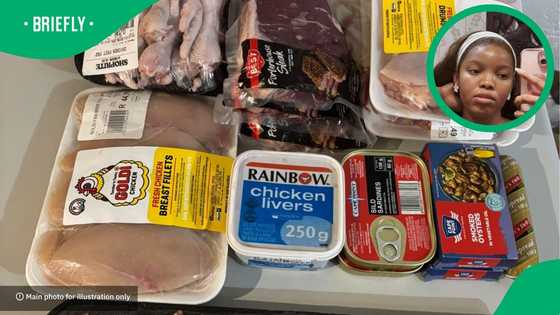 "Awa guys, food is expensive": woman's R3,000 Shoprite grocery haul leaves Mzansi stunned