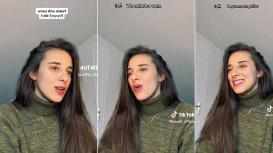 French woman's version of 'Fatela' in 2 languages including isiZulu has Mzansi applauding viral TikTok