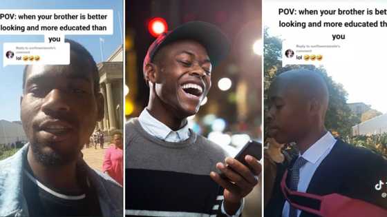 South African man flexes brother’s university graduation in TikTok video, Mzansi loves the quirky punchline