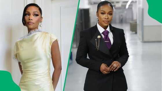 Nomzamo Mbatha accused of copying Bonang Matheba with Africa Magic Viewers' Choice Awards dresses
