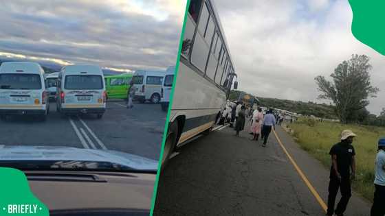 Taxi drivers protest dangerous potholes in KZN, demand immediate repairs from authorities