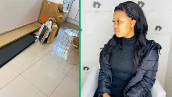 "Prayers answered": Mzansi celebrates woman's journey to furnishing her home in viral TikTok video