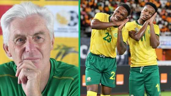Bafana coach Hugo Broos pleased with players' mindsets after 0-0 Lesotho draw at Lucas Moripe Stadium