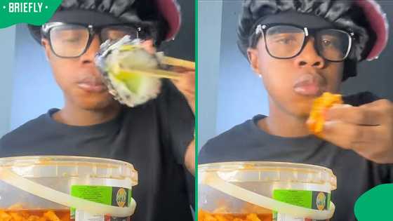 "You're onto something": TikTok video of young man eating sushi with atchaar wins over Mzansi