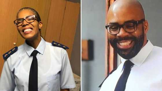 Connie Ferguson dresses up like Jerry Maake to remember her late husband