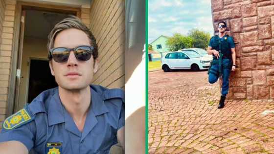 South African police officer's cool ride causes a stir on TikTok, SA is not pleased