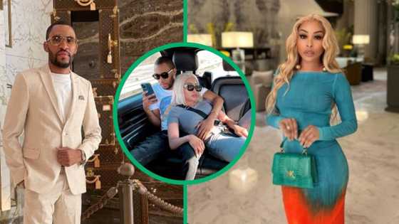 Khanyi Mbau and Dubai-based Zimbabwean boyfriend Kudzai Mushonga serve couple goals with sweet messages