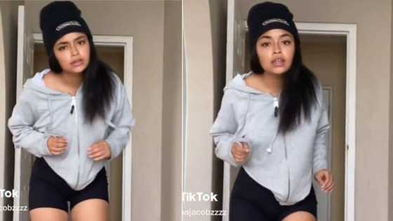 TikTok of Cape Town girl's amapiano dance while showing off after-school outfit charms Mzansi