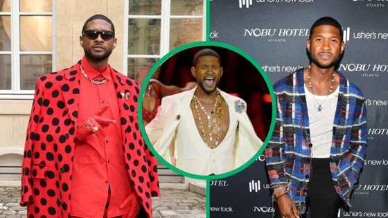 Usher's kilt set by Louis Vuitton x Pharell at BOF 500 Gala video gets roasted by netizens