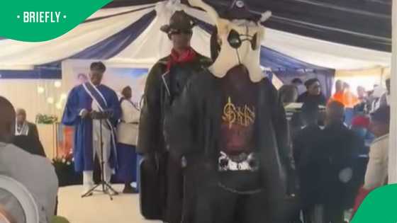 "I see Undertaker": Men's rock outfits at funeral in TikTok video leave South Africa with questions