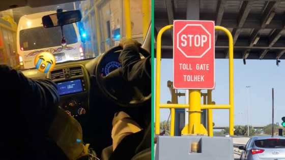 Man behind Quantum taxi speeds past tollgate for free, TikTok video leaves SA viewers divided