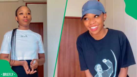 "Mine is worse": Young lady from JHB shows dad washing dishes and cooking