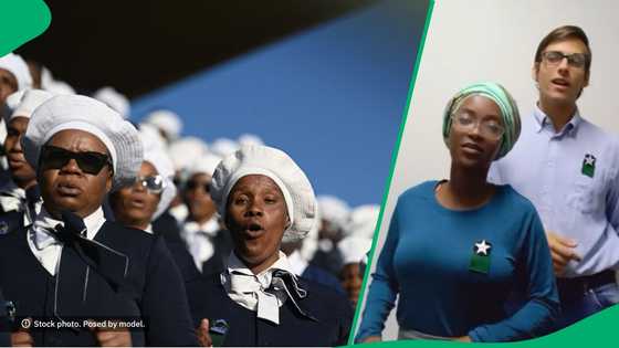ZCC interracial couple singing along to church hymn in TikTok video fascinates South Africa