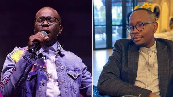 Gospel singer and pastor Khaya Mthethwa shares heartwarming pictures with his son Oyinkosi in cute post