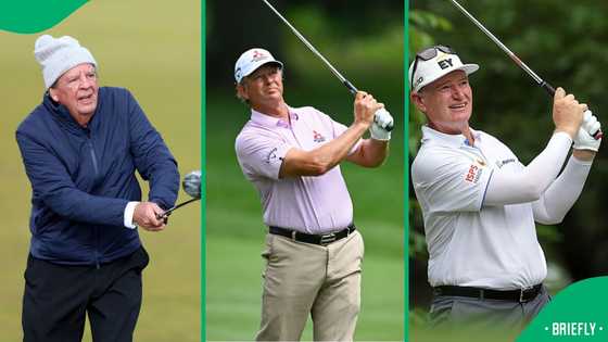 Politicians furious as Johann Rupert, Ernie Els and Retief Goosen join Cyril Ramaphosa in USA