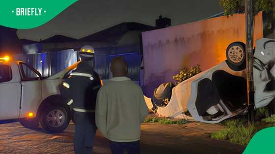 Weird car accident scene puzzles South Africa in TikTok video