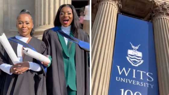 Best friends celebrate joint graduation at Wits university, TikTok video goes viral