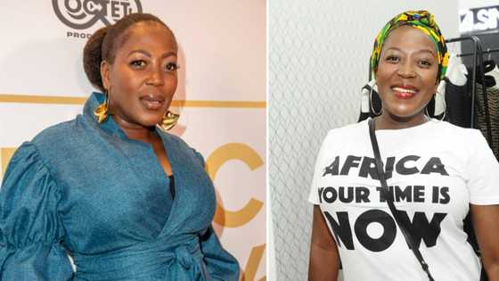 Rami Chuene hustles to urgently deliver graduation dress to fan in Polokwane, Mzansi hails star for her effort