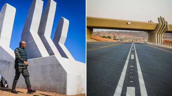 Transport Minister Fikile Mbalula opens Musina ring road for trade & economic development - “That’s beautiful"