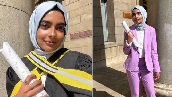 Modest beaut shares proud pics from honours graduation after bagging distinction