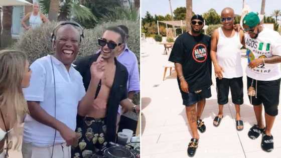 EFF leader Julius Malema sets Ibiza on fire as he shows off fire DJ skills at controversial Spanish wedding