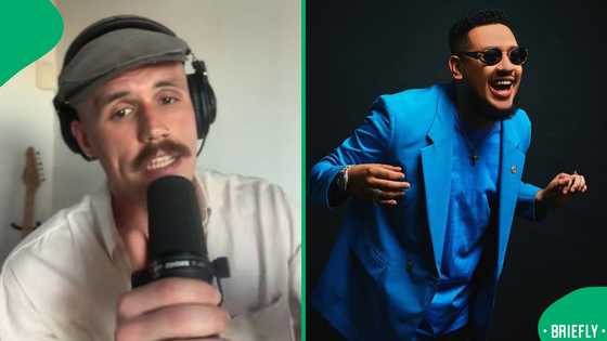 A South African performer went viral performing AKA’s Lemonade with his own freestyle